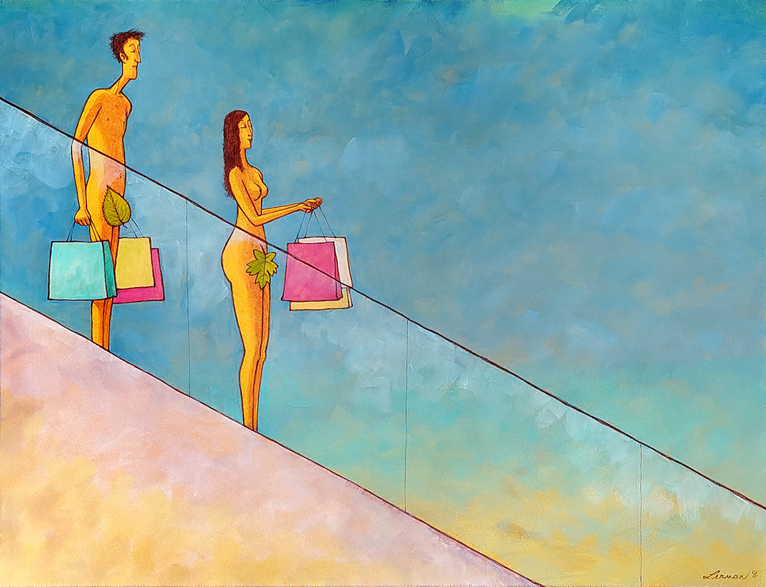 Adam a Eva v ráji – Shopping